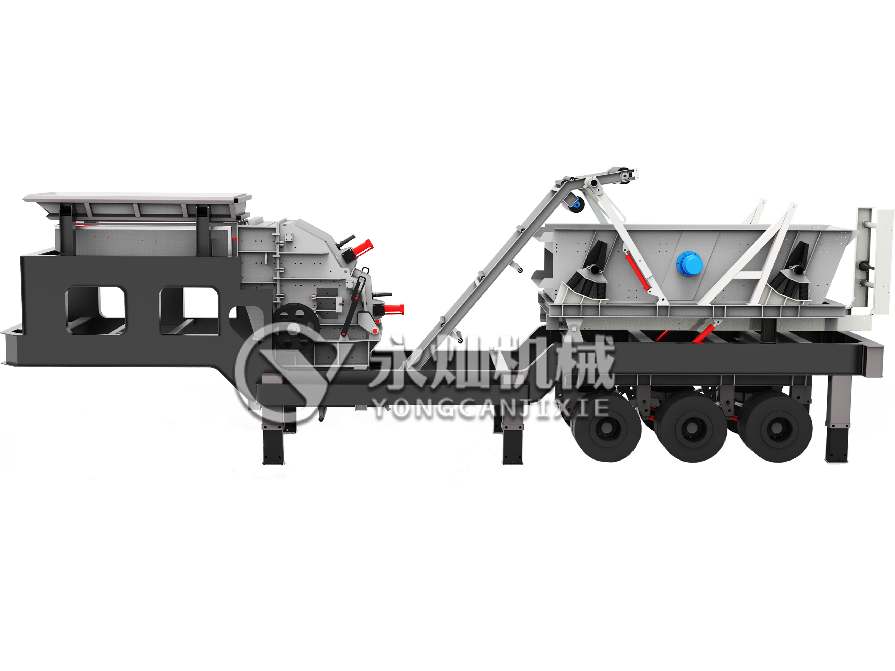 建筑垃圾固廢破碎站